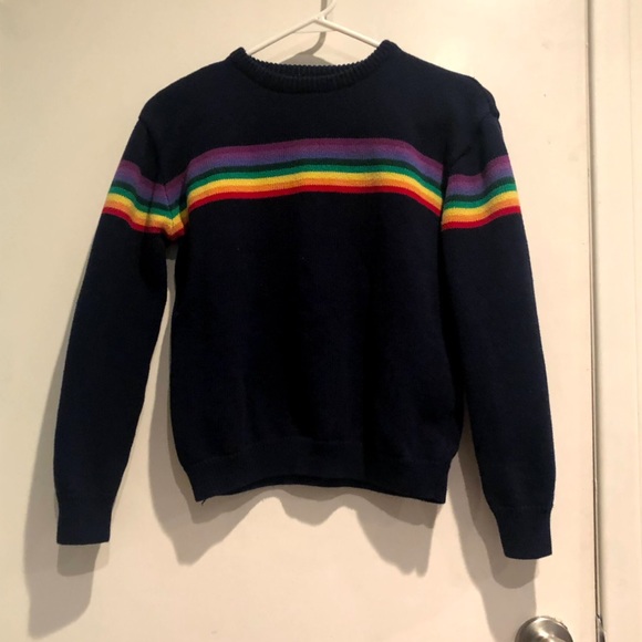 striped rainbow sweater - Picture 2 of 3